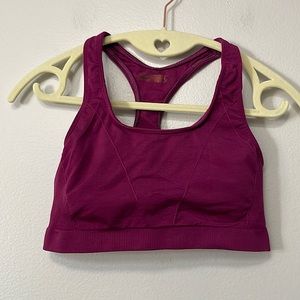 Lucy sports bra size small. Pretty purple color.